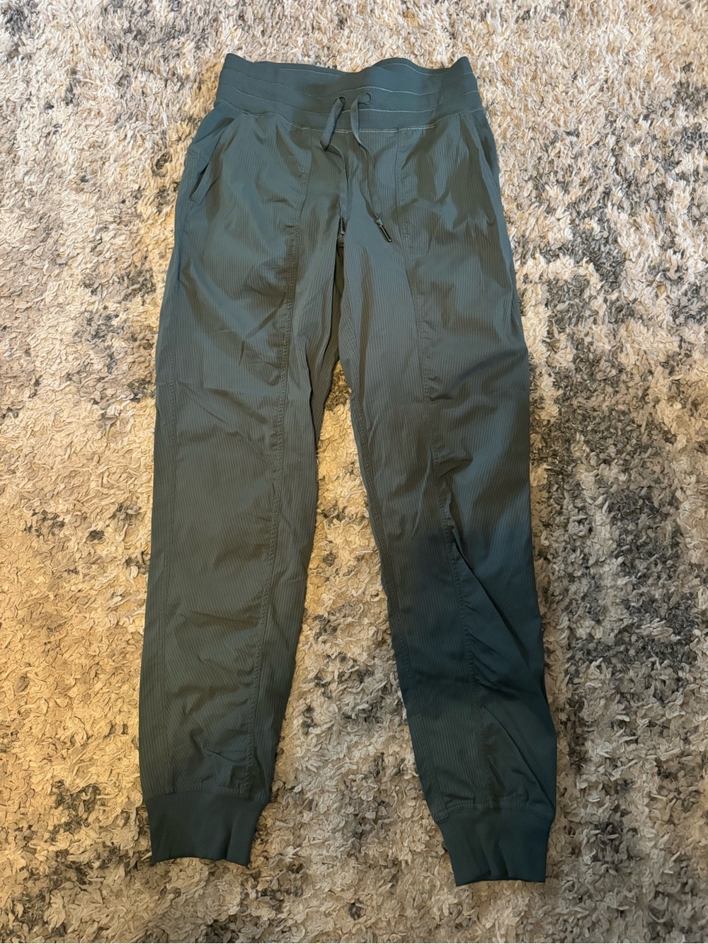 lululemon athletica Dark Green Track Joggers